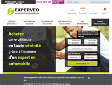 Tablet Screenshot of experveo.fr